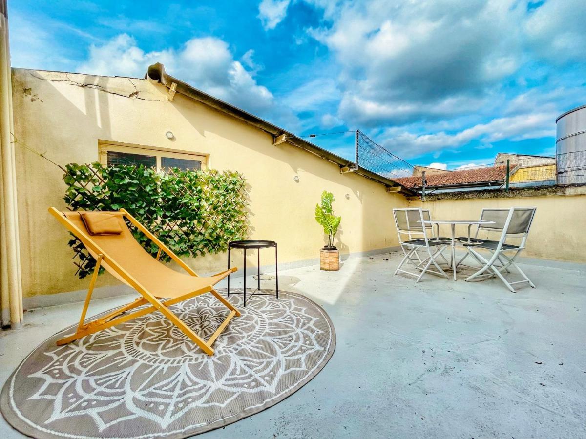 La Terrasse Occitane - Coeur De Ville Avec Parking Apartment Gaillac Exterior foto